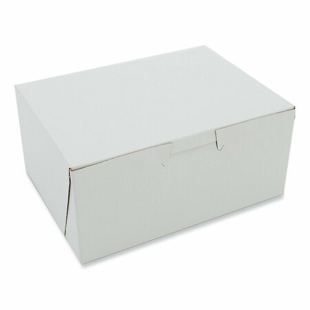 SCT White One-Piece Non-Window Bakery Boxes, 6 x 4.5 x 2.75, White, Paper, 250PK SCH 0903